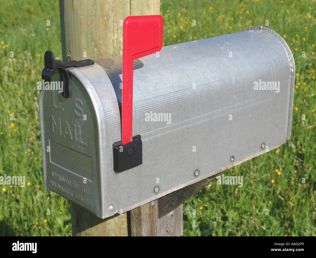 Cassetta postale americana / postbox Foto stock - Alamy