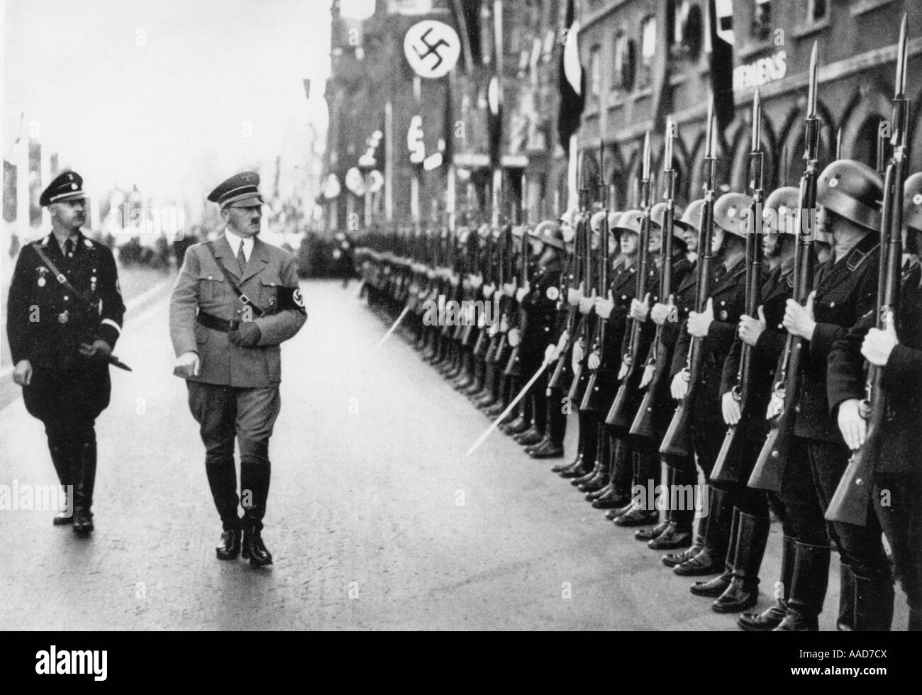 9 1935 9 10 A1 6 D Hitler Leibstandarte Reichsparteitag 7 Reichsparteitag der NSDAP Partei tag der Freiheit in Nuernberg 10 bis Foto Stock