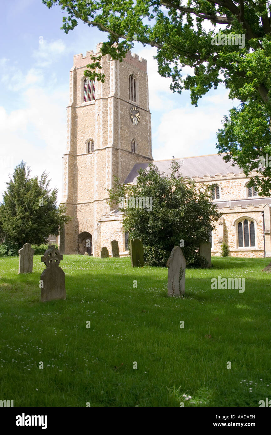 La chiesa parrocchiale di San Giorgio Littleport, Cambridgeshire Foto Stock