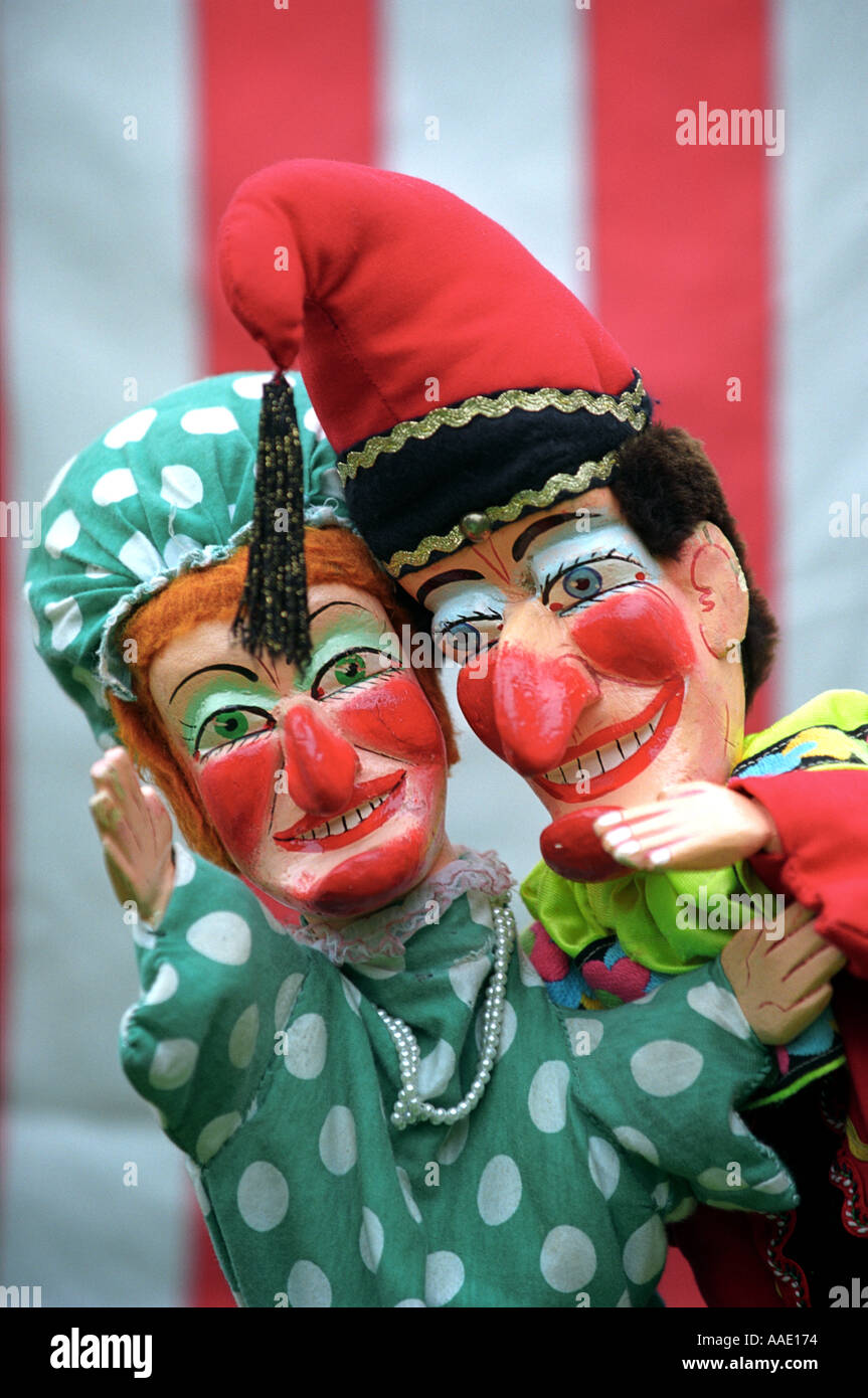 Punch e Judy Foto Stock