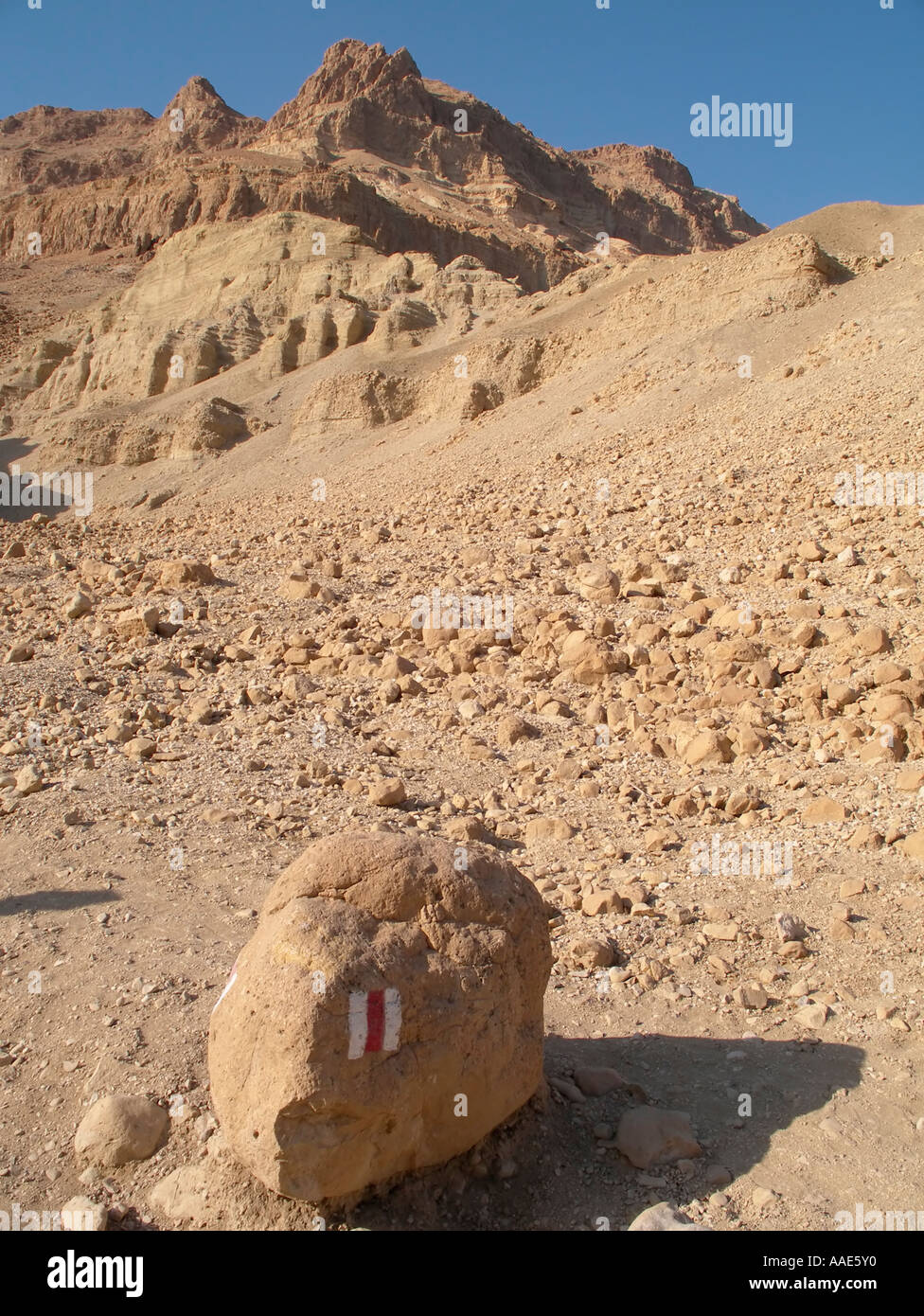 Lunga la strada per la parte superiore Foto Stock