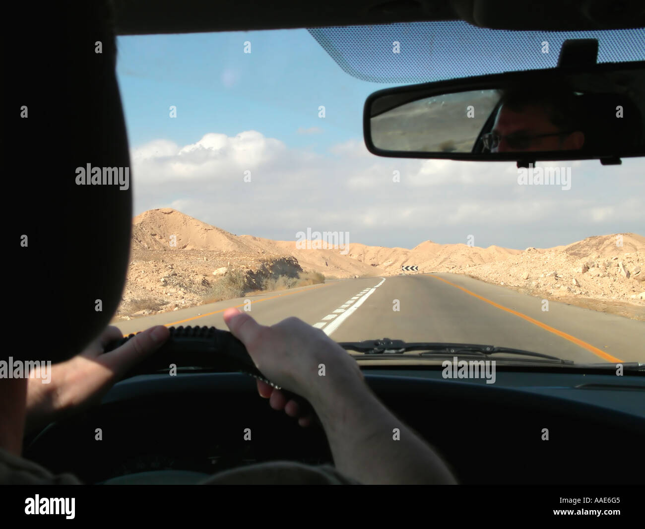 Il posto di conducente Foto Stock