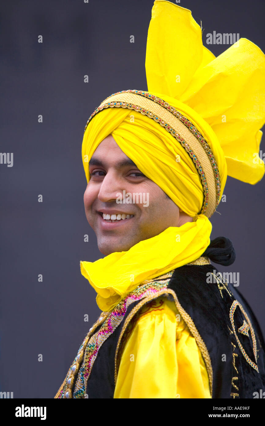 'Trafalgar Square, Londra 'Sikh Anno Nuovo Vaisakhi 2006" Celebrazioni Foto Stock