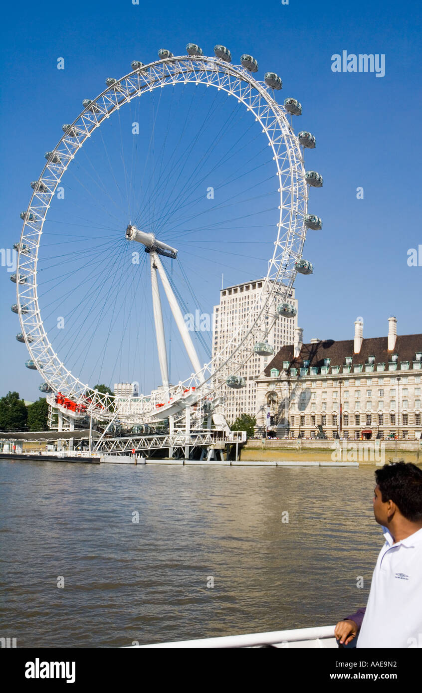 "British Airways London Eye' aspetto turistico su Foto Stock
