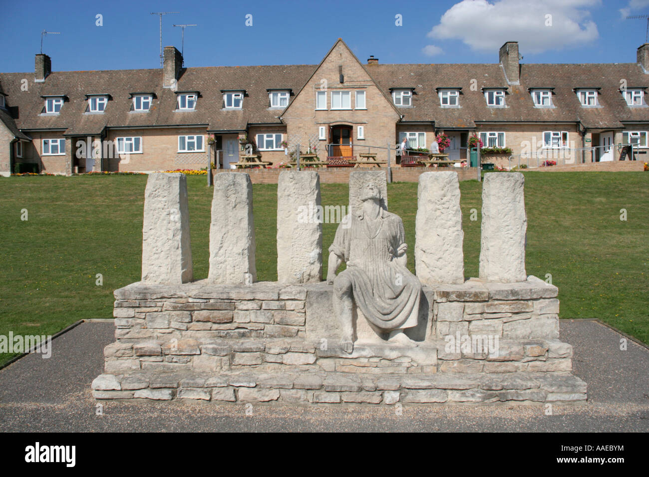 I martiri Tolpuddle pietra di Portland scultura monumento dorset England Regno unito Gb Foto Stock