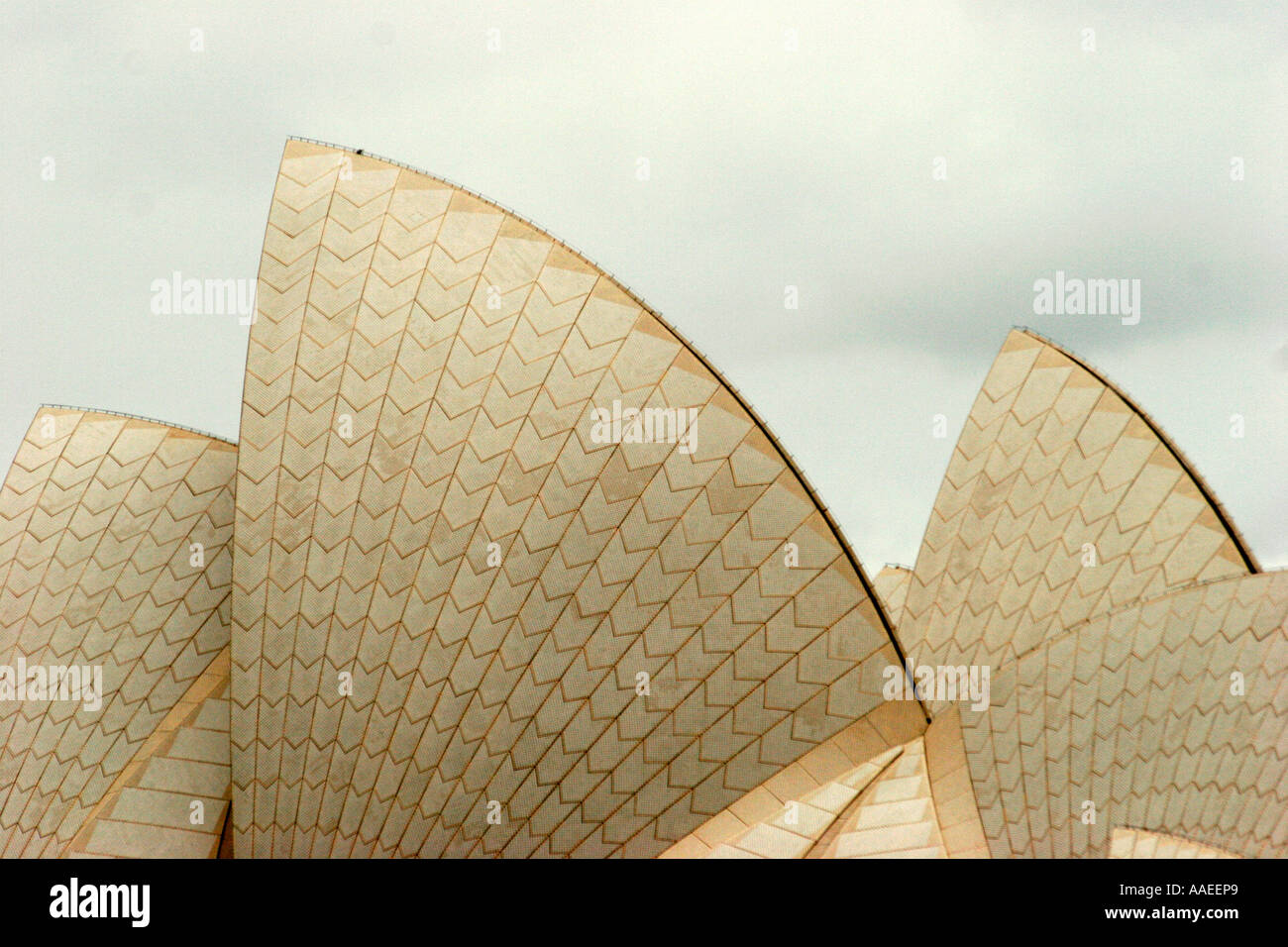 La Opera House di Sydney. Sydney, Nuovo Galles del Sud Australia Foto Stock