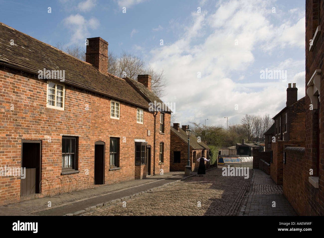 Regno Unito Inghilterra West Midlands Dudley Black Country Museum calzolai e nailmakers negozi Foto Stock