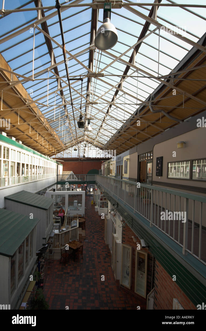 Manchester villaggio artigianale, Oak Street, Northern Quarter, Manchester, Regno Unito Foto Stock