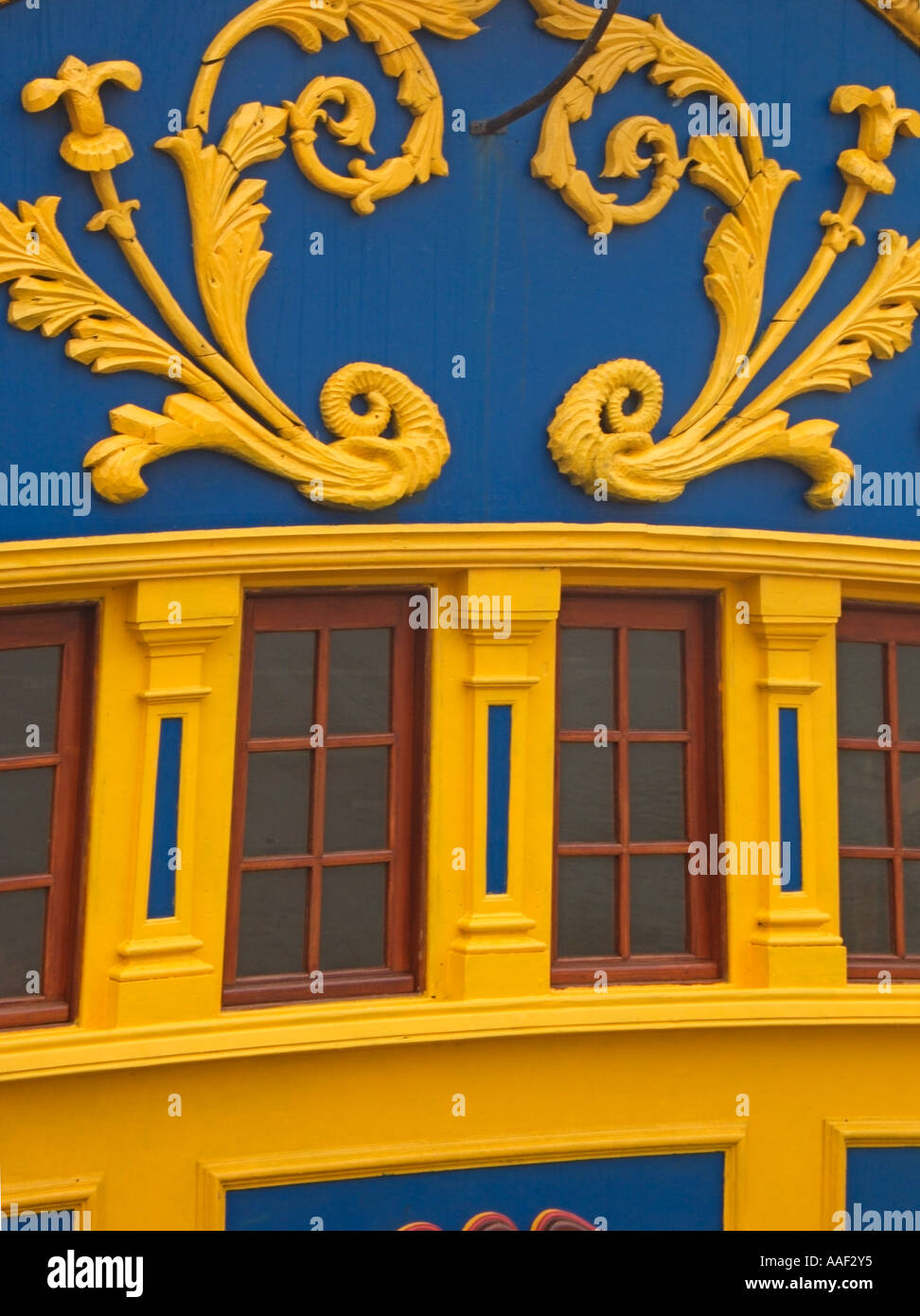 Xviii secolo fregata inglese del Grand Turk Tall Ship località marittime in visita a Great Yarmouth Port Norfolk England Regno re Foto Stock