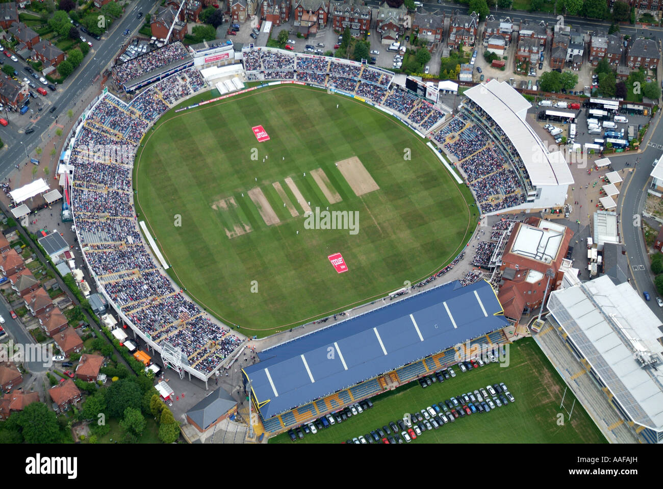 Headingley Cricket Ground, Leeds, England V West Indies test match, Giugno 2007 Foto Stock