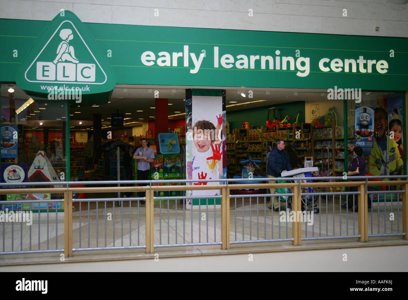 Early Learning Center shop, Bluewater, Inghilterra, Regno Unito. Solo uso editoriale Foto Stock