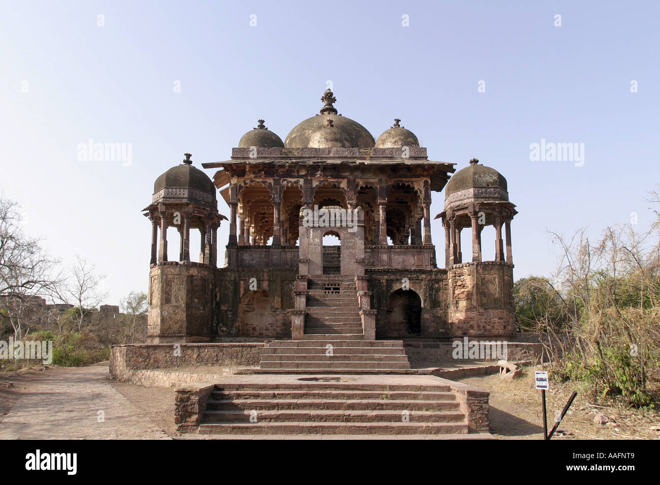 HPA78582 Ranthambor fort Rajasthan in India Foto Stock
