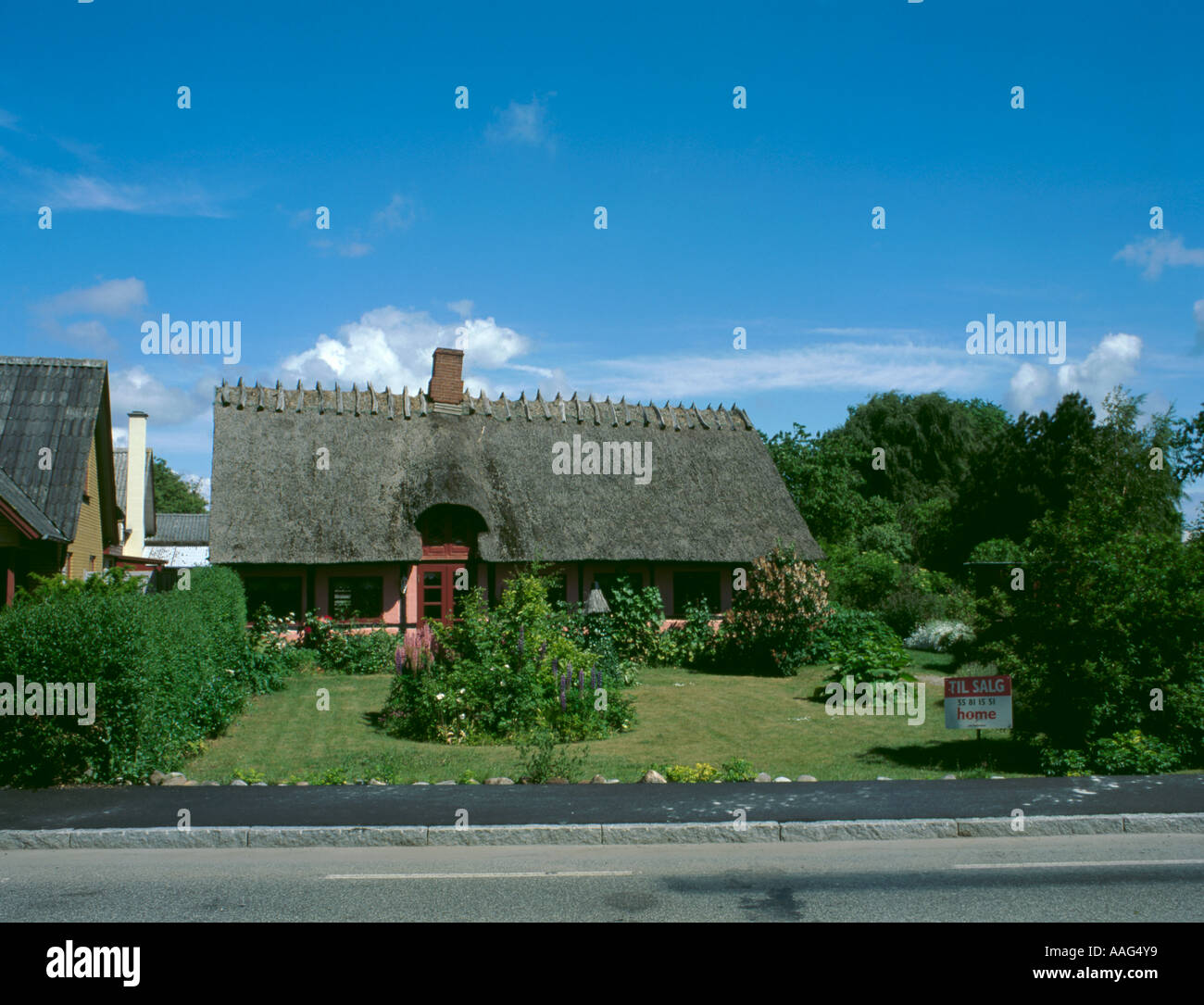 Casa in vendita vicino a Keldby, Møn, Danimarca Foto Stock