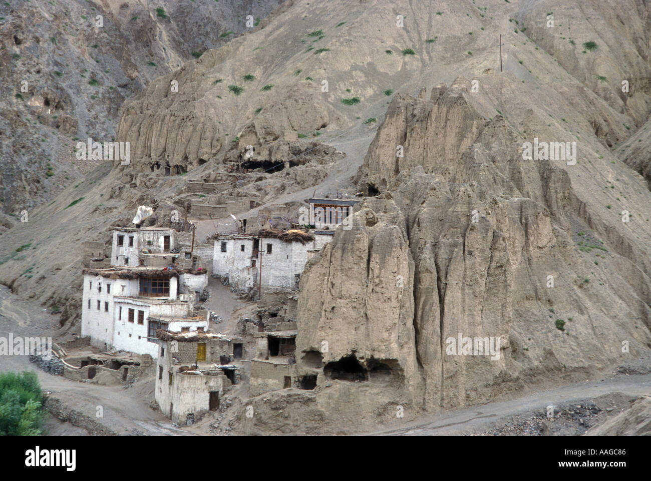 Montagne di Leh Ladakh Jammu Kashmir India Foto Stock