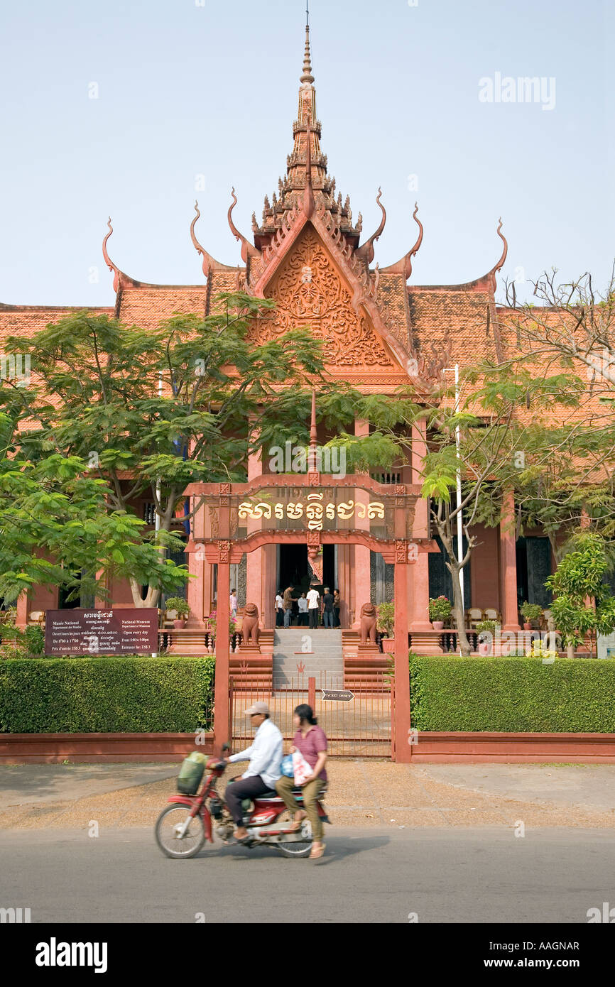 Museo nazionale di Phnom Penh Cambogia Foto Stock