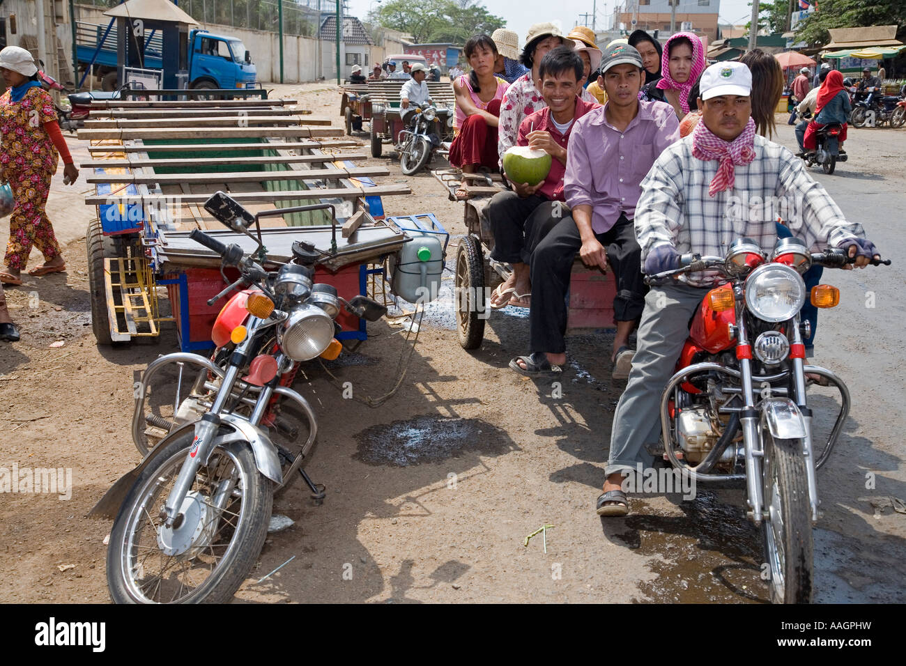 Oudong, Phnom Penh Cambogia Foto Stock