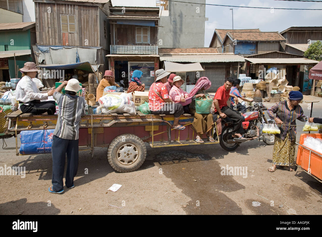 Oudong, Phnom Penh Cambogia Foto Stock