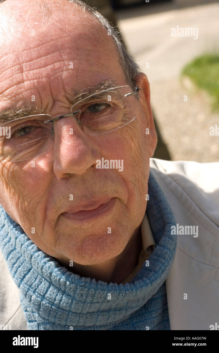 Il fotografo della Magnum David Hurn a Aberystwyth Arts Centre Foto Stock