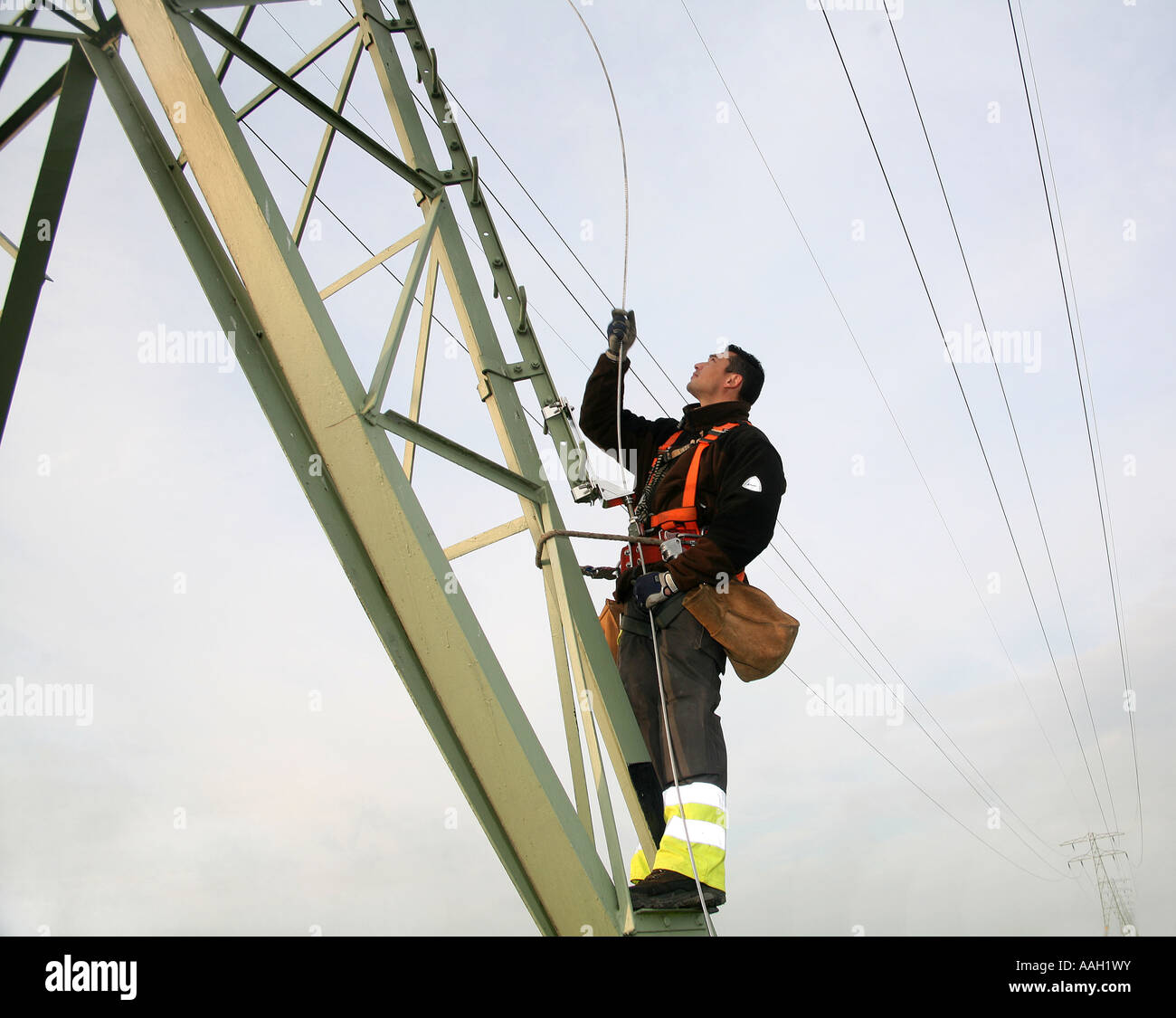 Nuon è il principale olandese fornitore di elettricità solo uso editoriale nessuna pubblicità negativa Foto Stock
