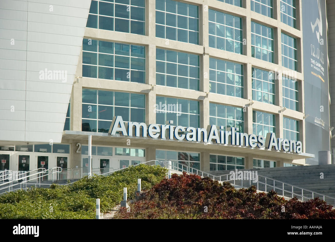 America Airlines Arena in Miami Florida Foto Stock