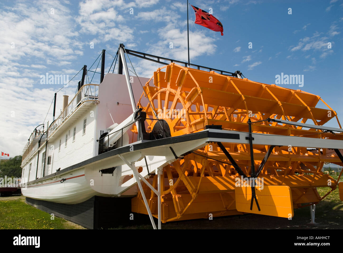 Il Klondike centro storico a Whitehorse Yukon Canada Foto Stock