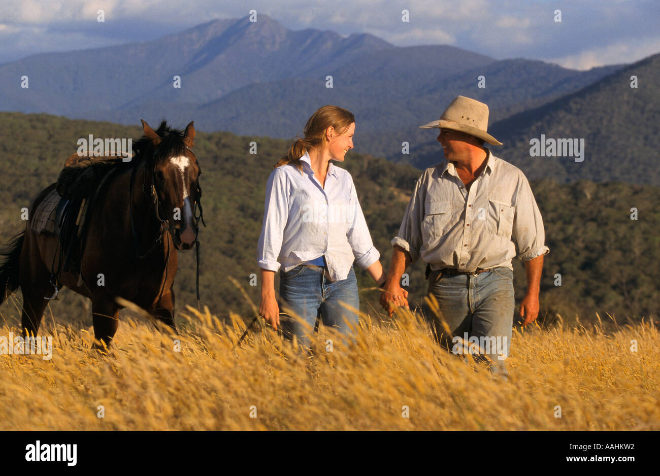Paese romanticismo Australia Foto Stock