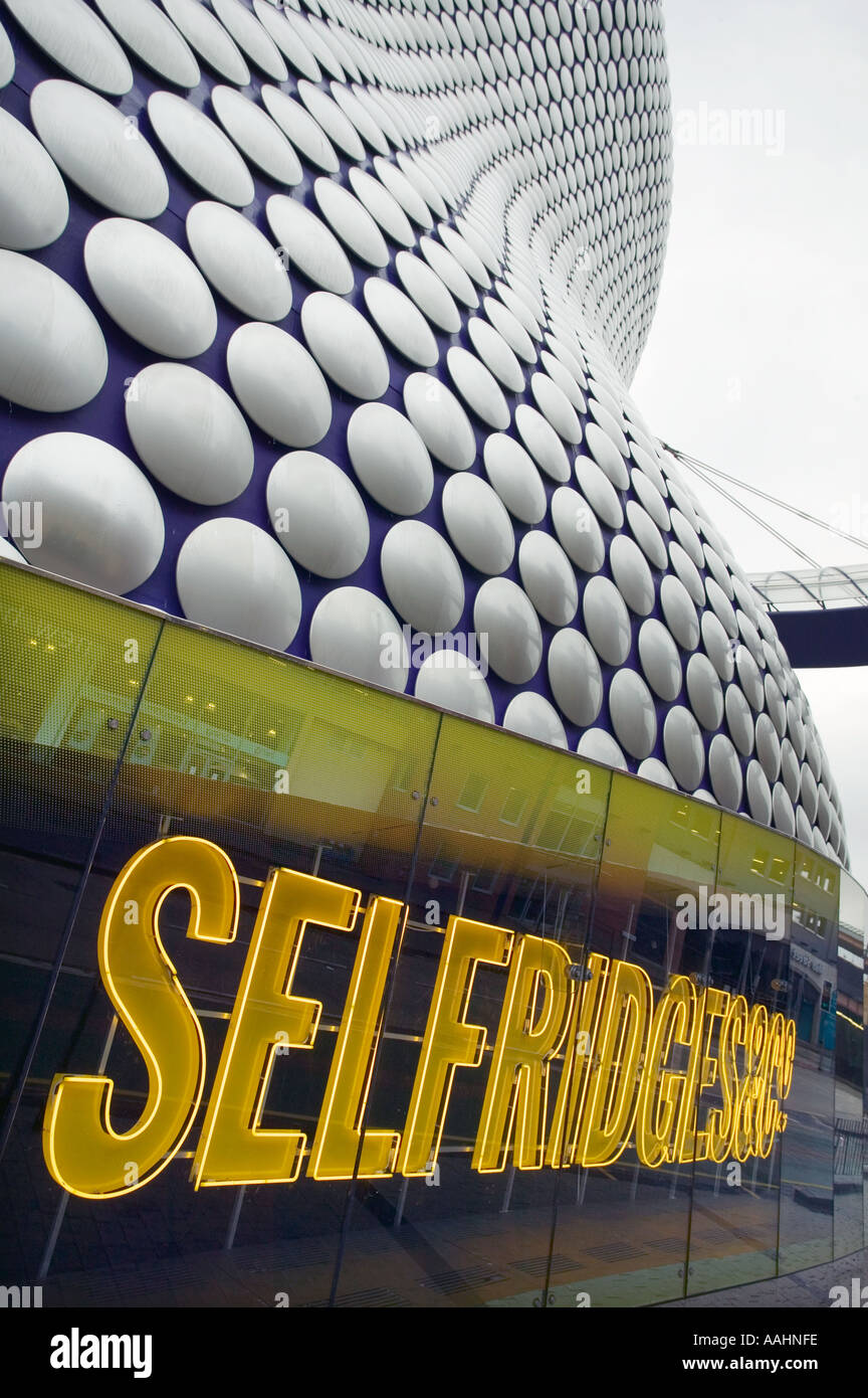 I magazzini Selfridges nel centro commerciale per lo shopping Bullring in Birmingham REGNO UNITO Foto Stock