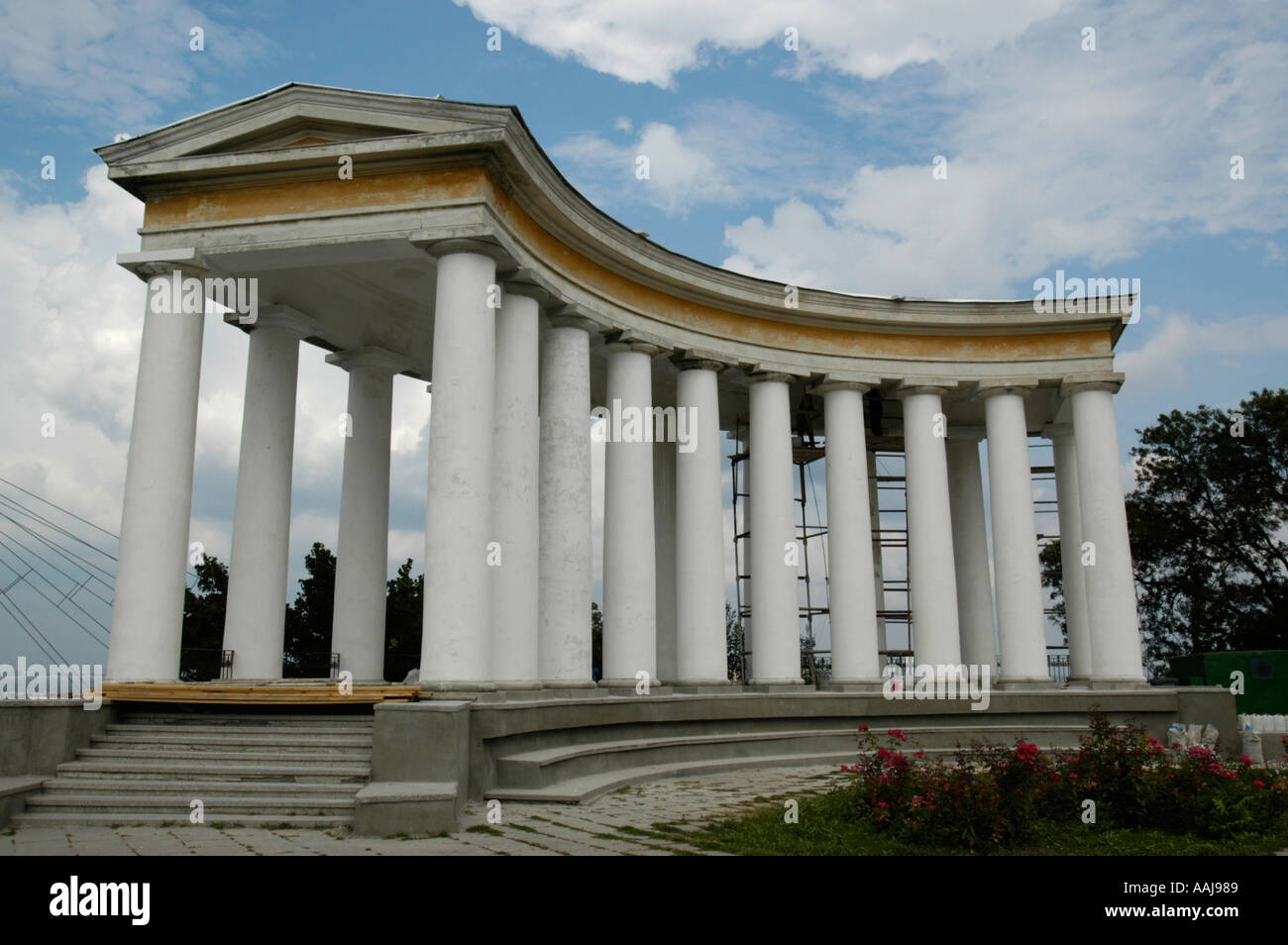 Odessa, Prymorsky bulvar, palace Foto Stock