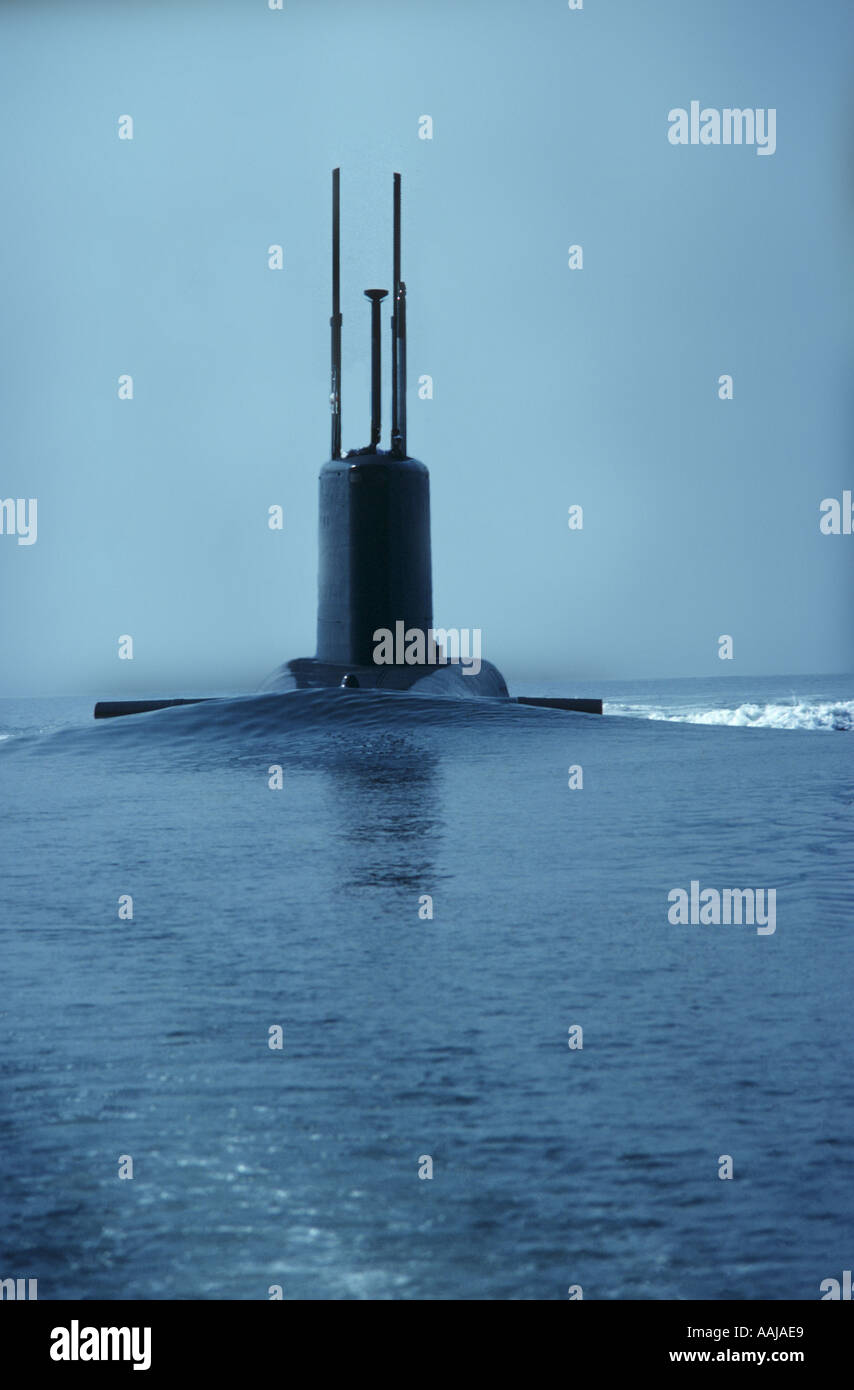 Royal Navy Polaris submarine Foto Stock