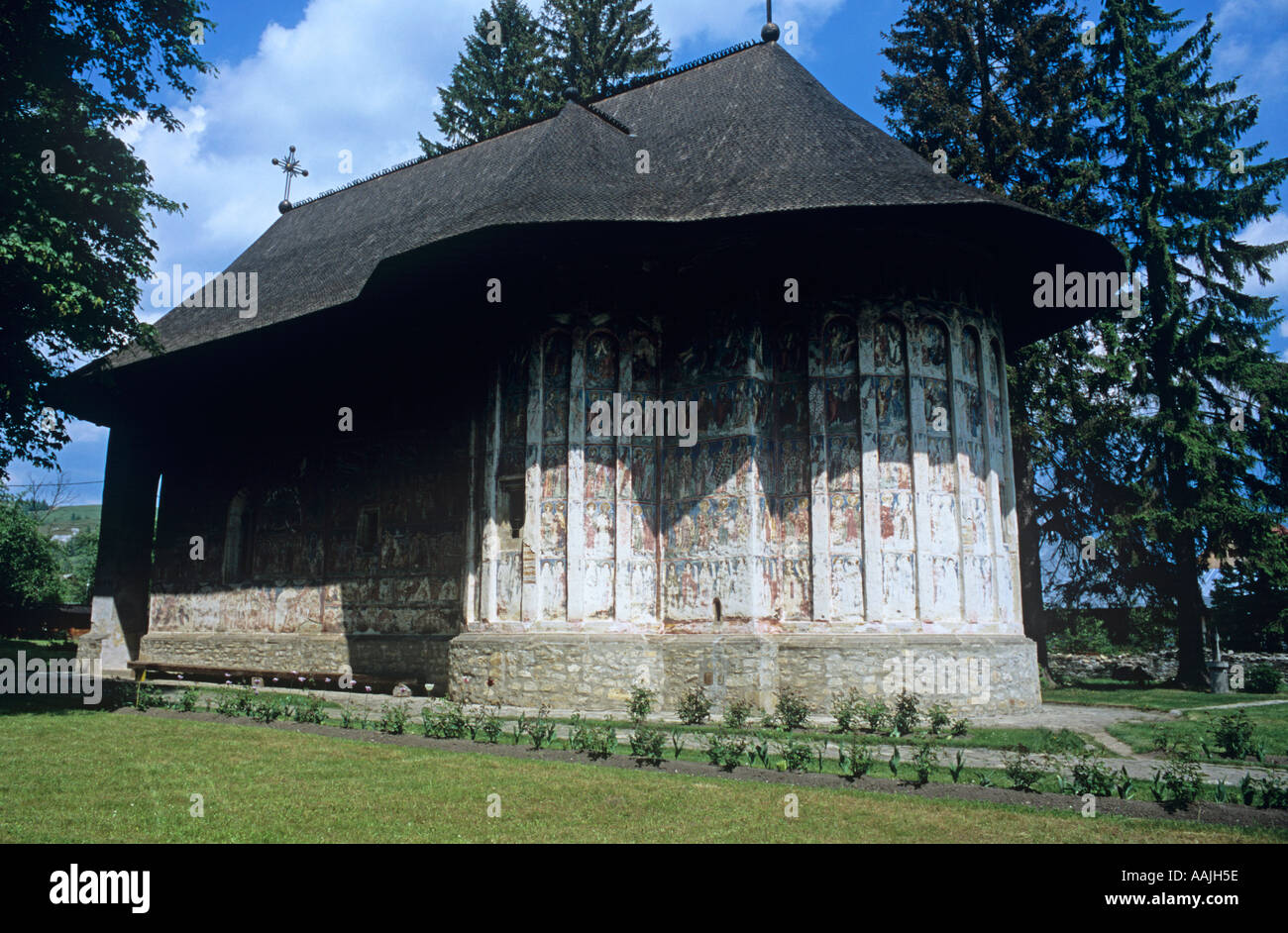 Umorismo Chiesa Parrocchiale della Romania Foto Stock