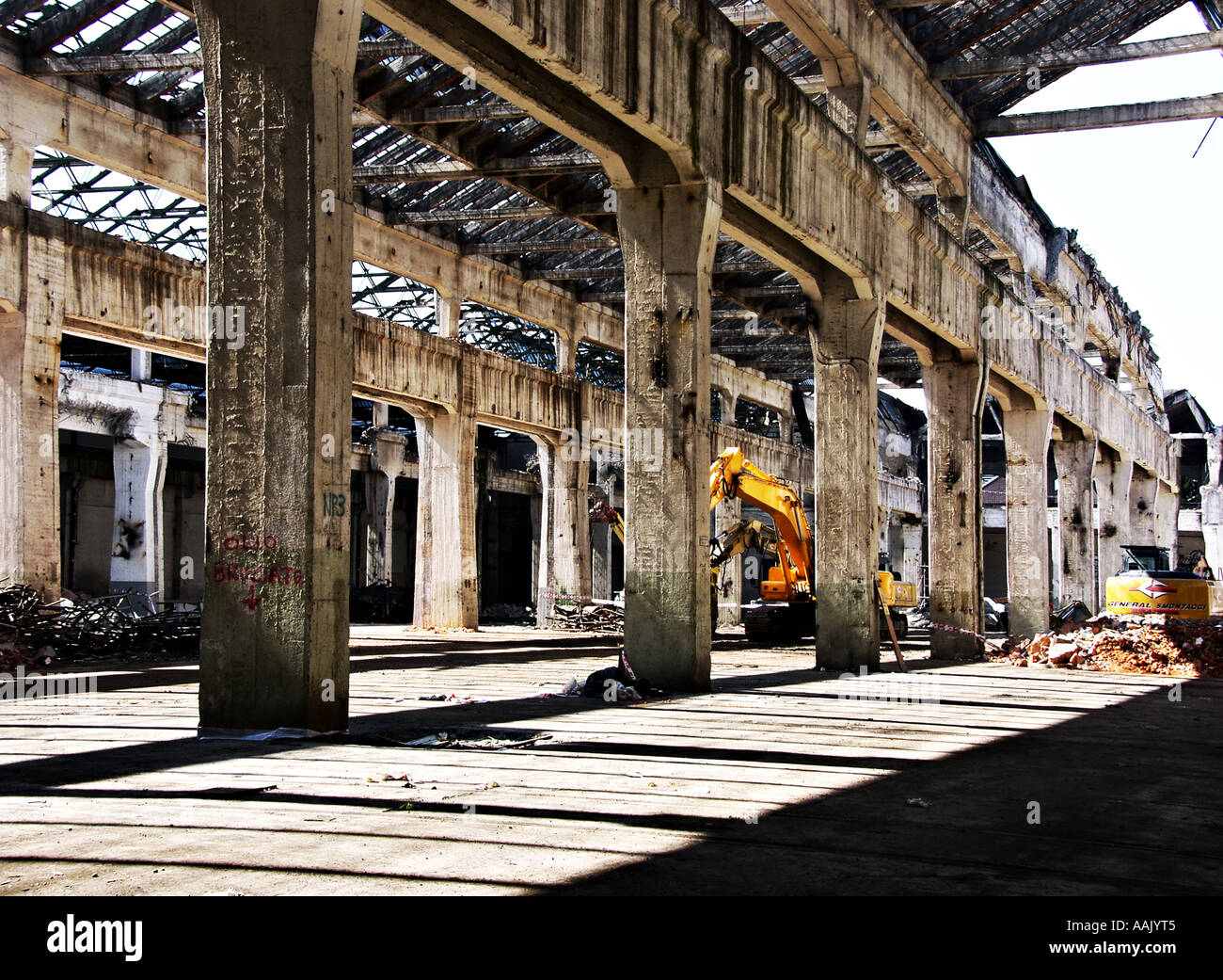 Milano Italia zona industriale bicocca Foto stock - Alamy