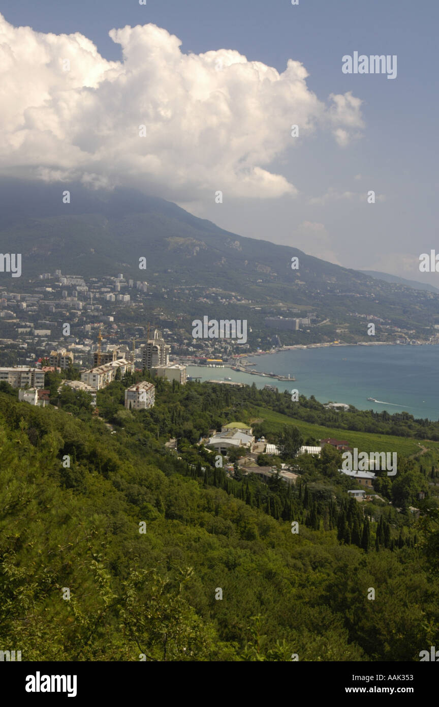 Crimea, Yalta Foto Stock