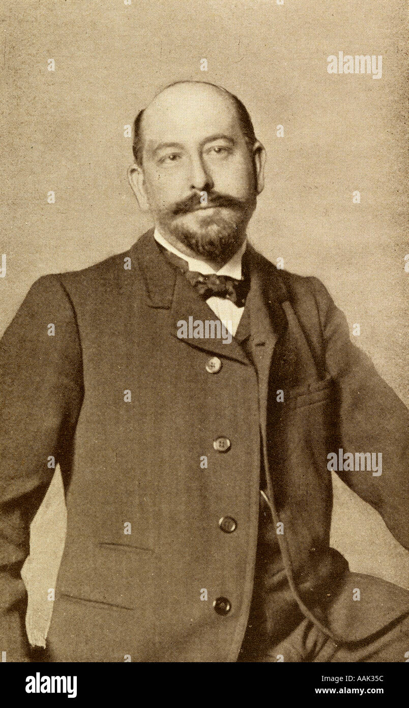 Alfred Capus, 1857 - 1922. Giornalista francese e il drammaturgo. Foto Stock