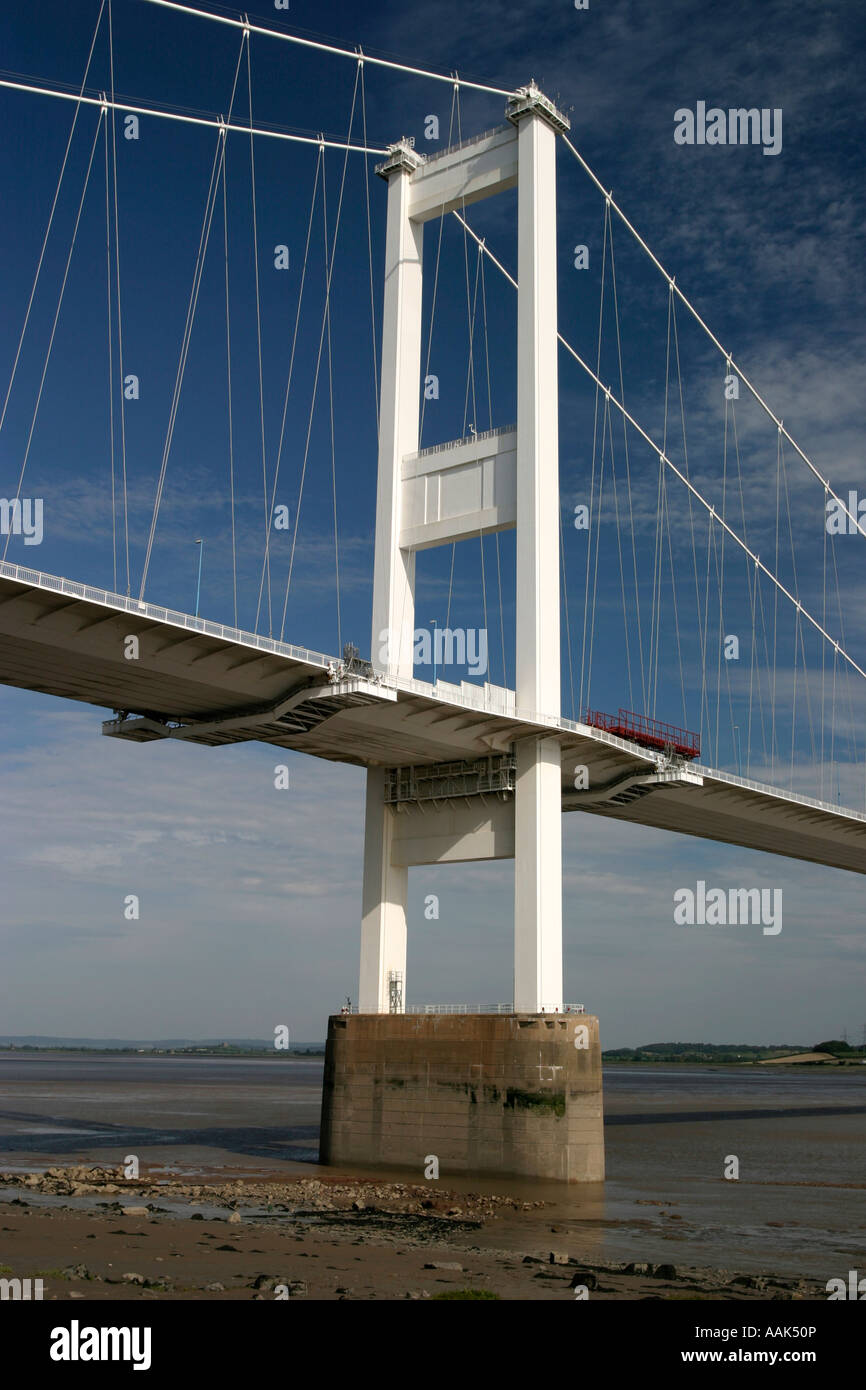 Il Galles, vecchio ponte Severn Foto Stock