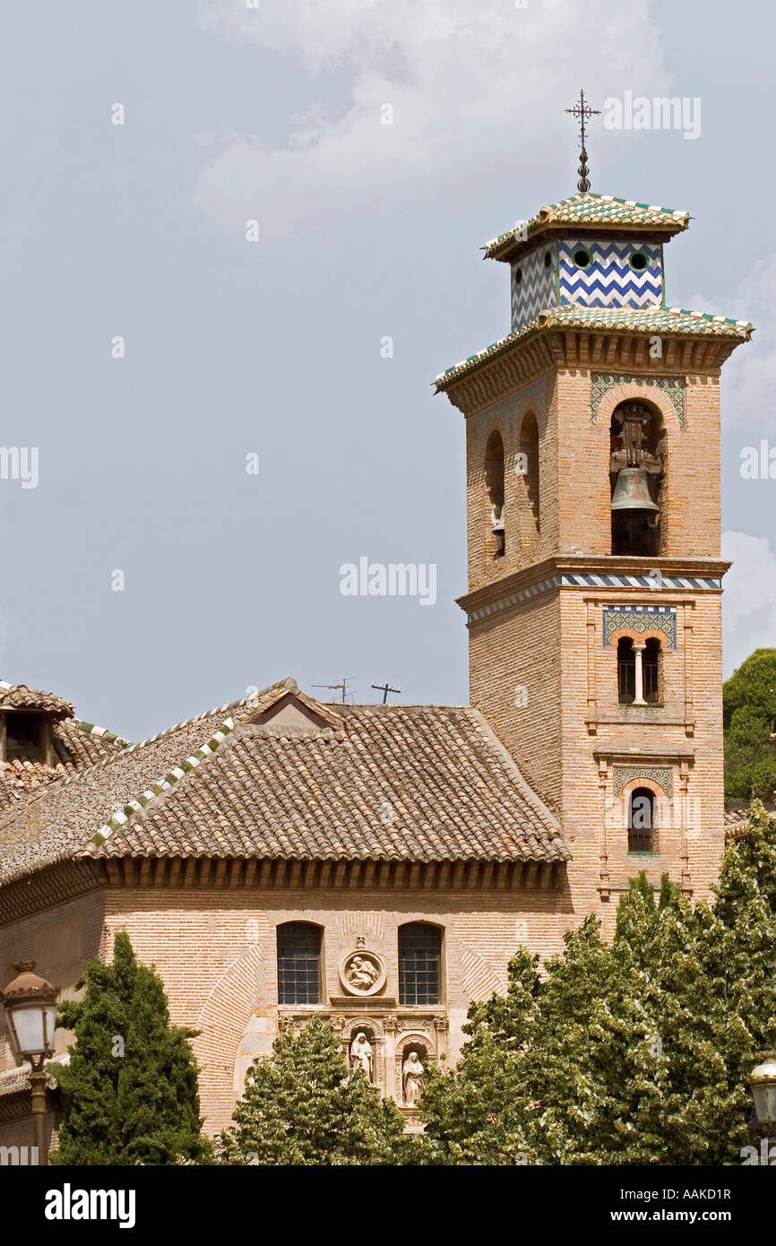 La Iglesia de Santa Ana Granada Spagna Foto Stock