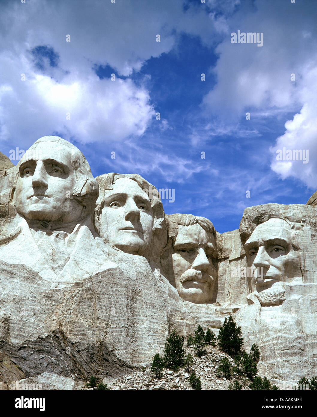 Stati Uniti d'America - Dakota del Sud: Mount Rushmore Foto Stock