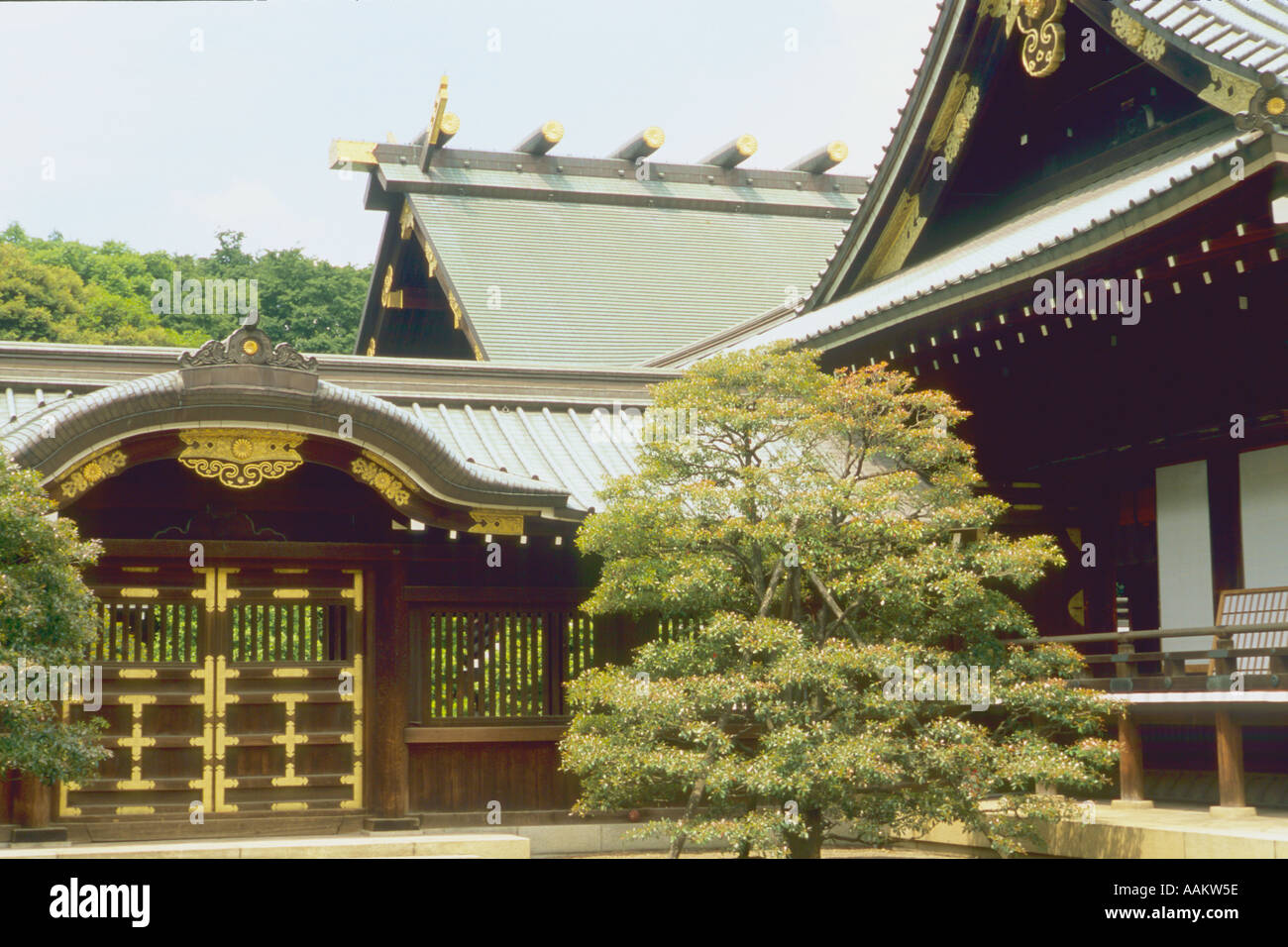 Giappone Tokyo Santuario Yasukuni Foto Stock