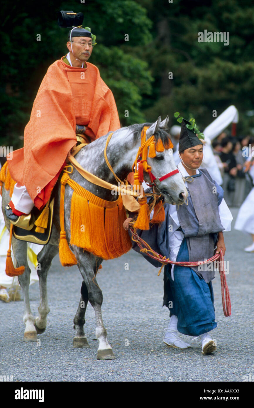 Giappone Kyoto Aoi Matsuri Festival Foto Stock