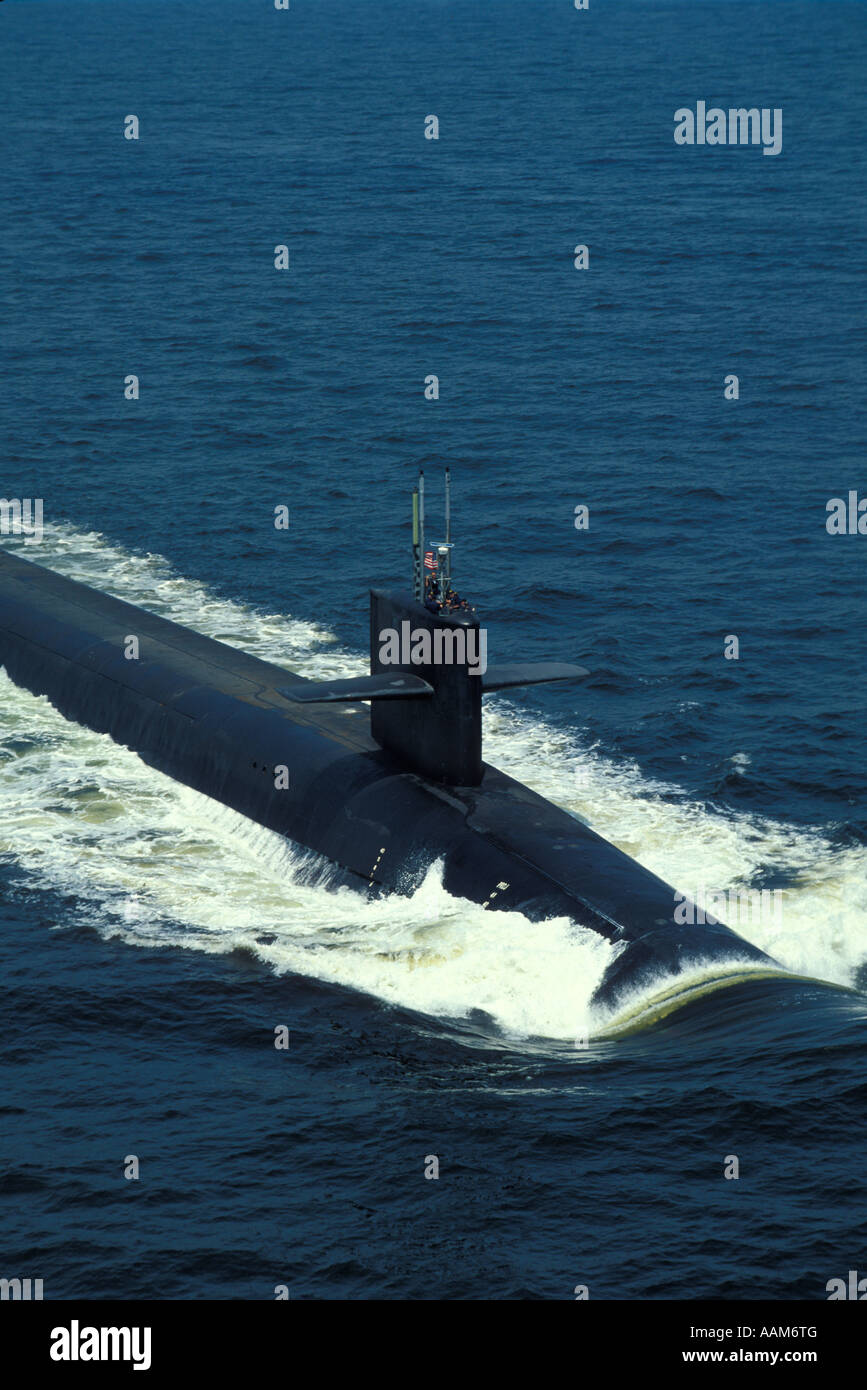USS Pennsylvania sommergibile nucleare Foto Stock
