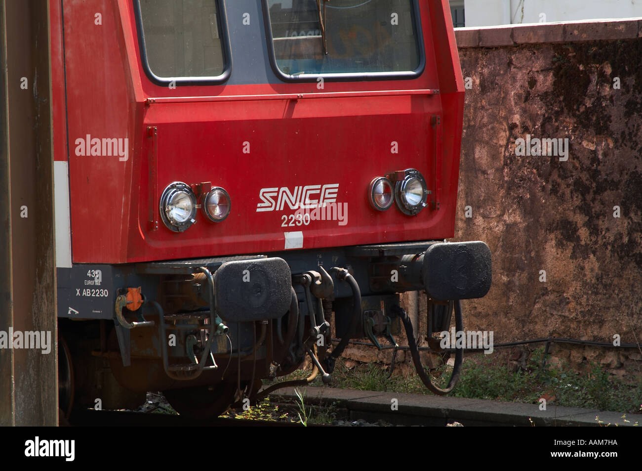 Il Francese Dalla Stazione Ferroviaria Ferrovia - 