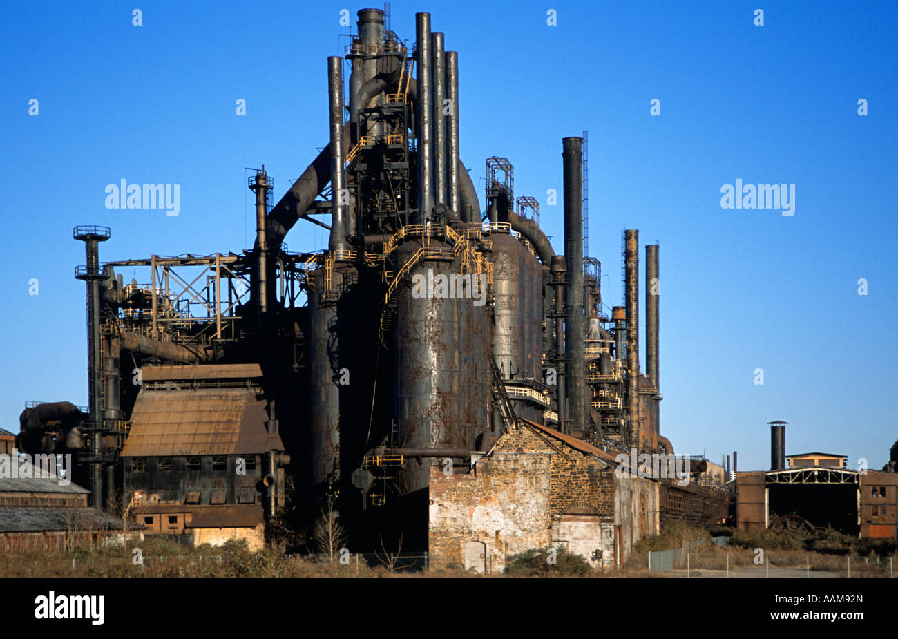 Ex Bethlehem Steel impianto Foto Stock