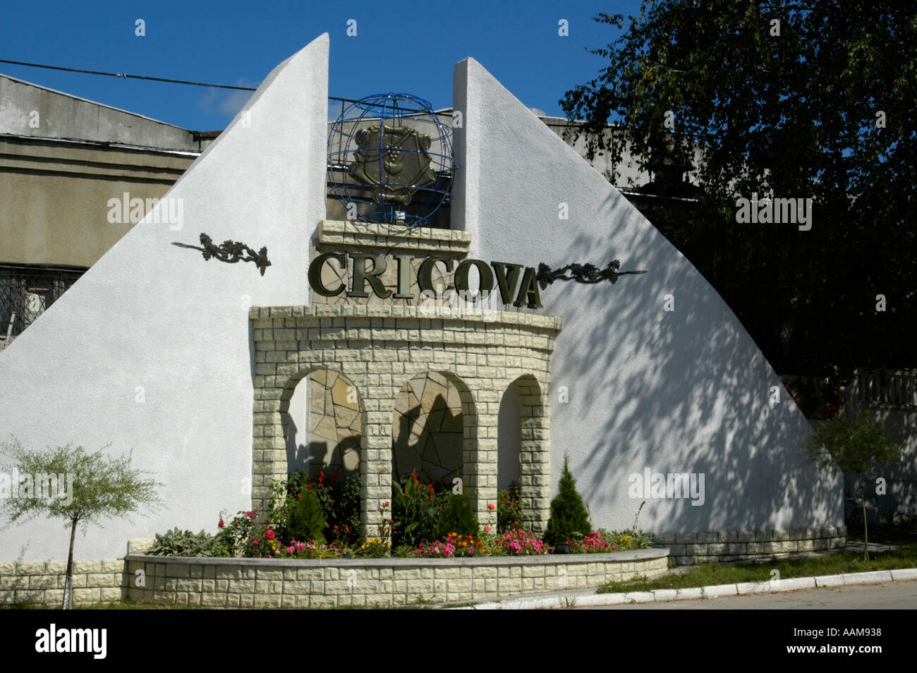 La Moldavia, famosa azienda vitivinicola di Cricova Foto Stock