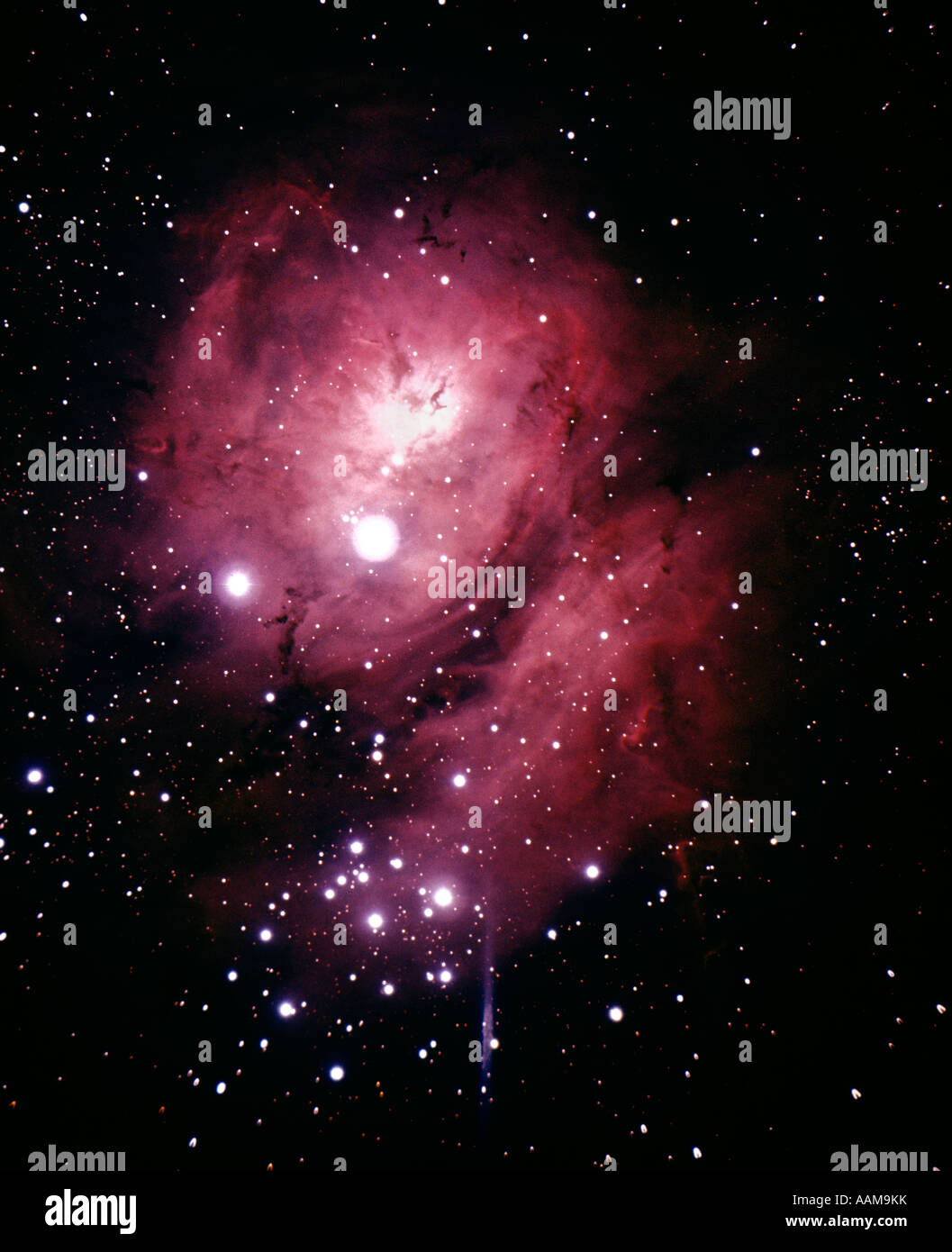 La Nebulosa Laguna in Sagittario Foto Stock