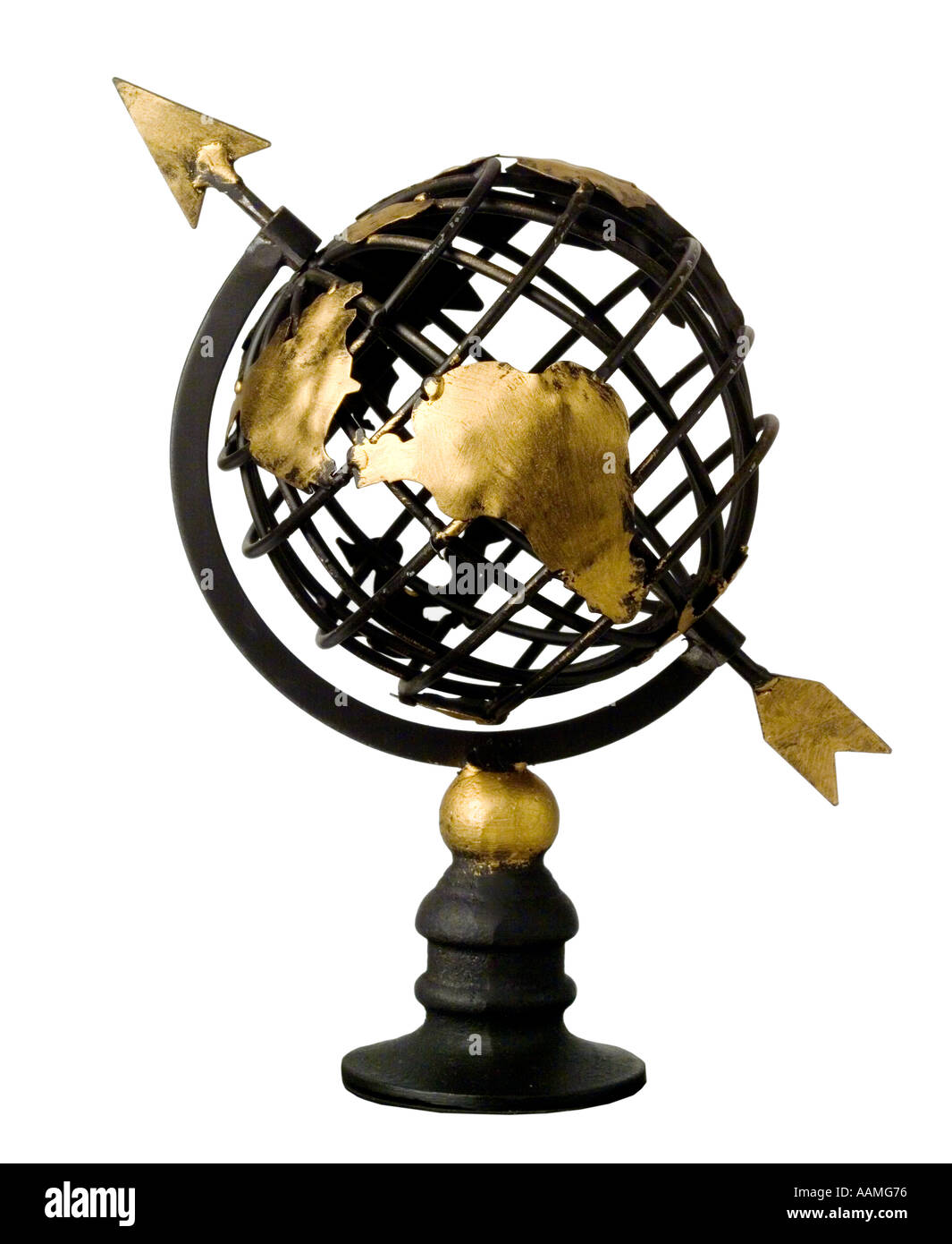 Sfera armillare Foto Stock