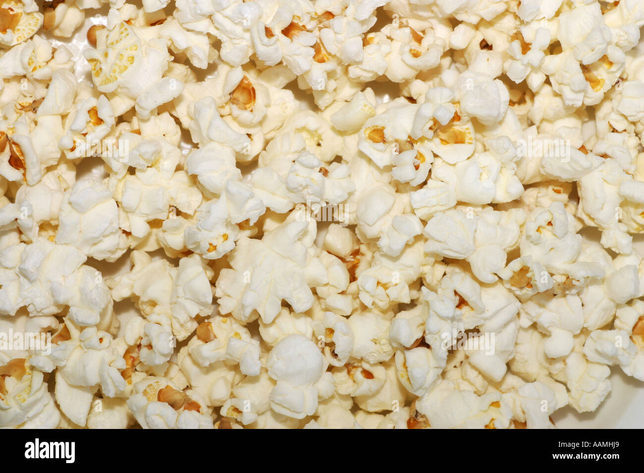 Close up di popcorn Foto Stock