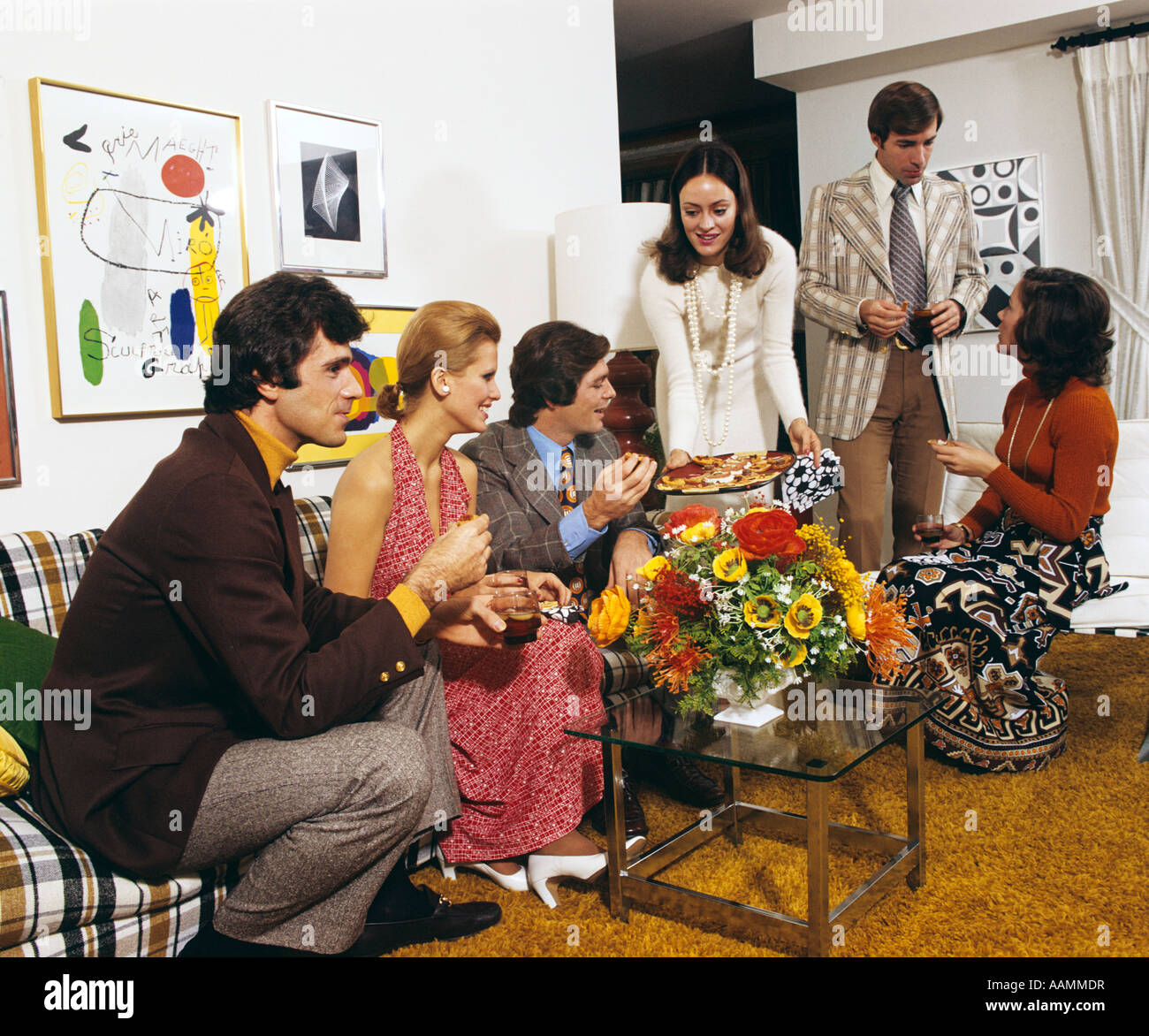 I GIOVANI A PARTE Foto Stock