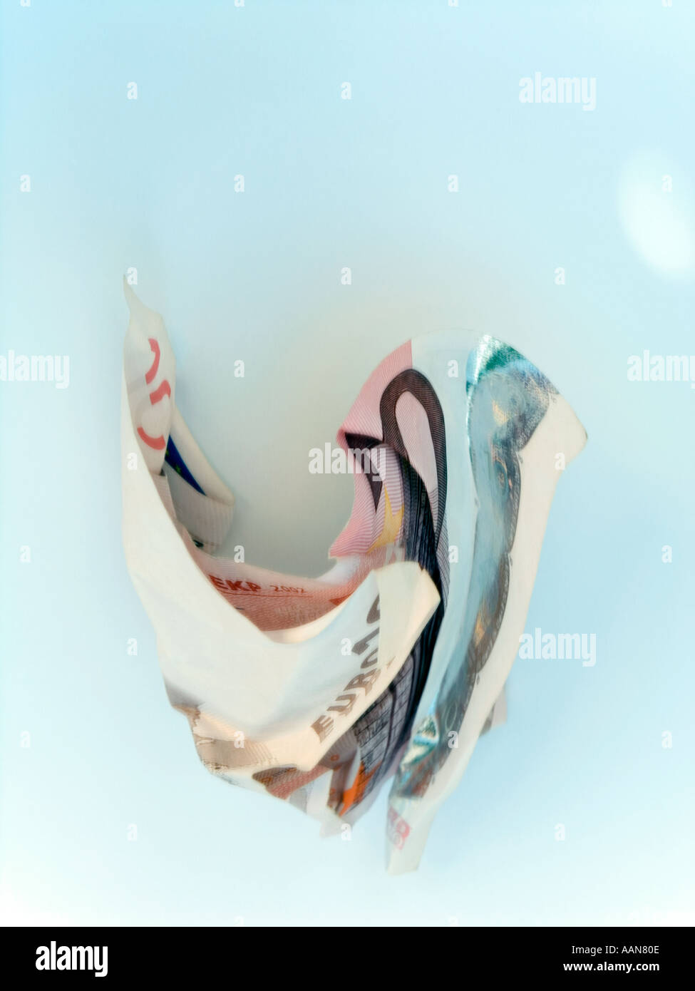 Sfumata la caduta di EURO Foto Stock