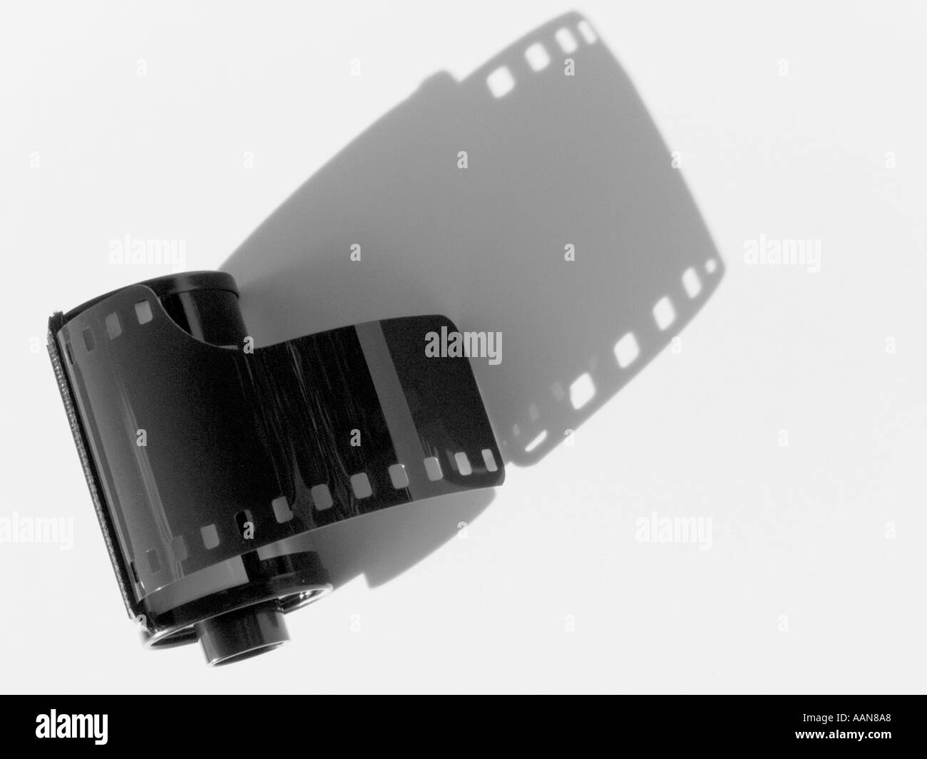 Un rotolo di pellicola di 35mm Foto Stock