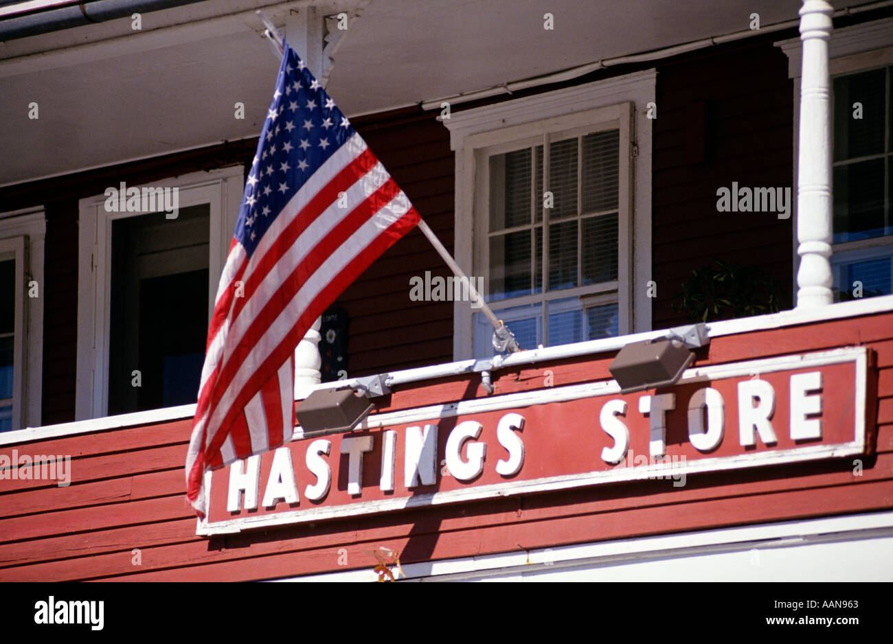 Hastings Store West Danville Vermont - USA Foto Stock