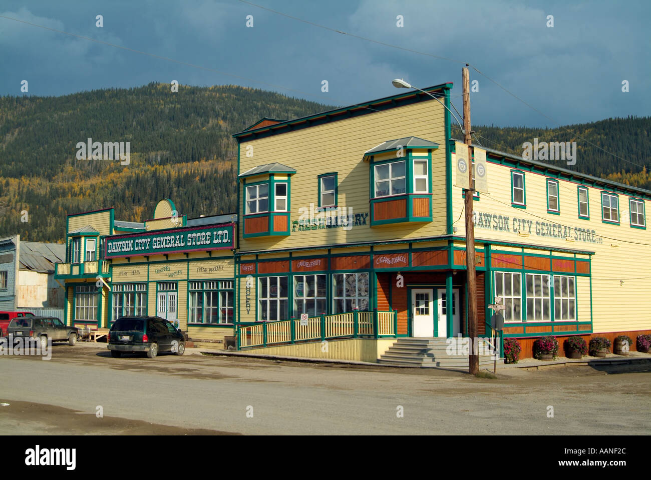 Dawson City General Store, Front Street, Yukon, Canada Foto Stock